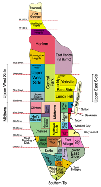 Quartiers de Manhattan